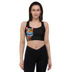 "Cat Lovers" Collection - Longline Sports Bra ZKoriginal