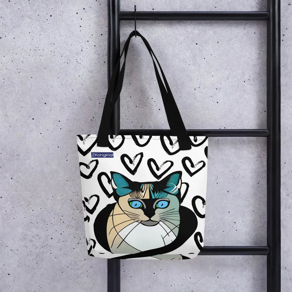 "Cat Lovers" Collection - Siamese Cat Tote bag ZKoriginal