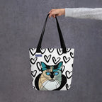 "Cat Lovers" Collection - Siamese Cat Tote bag ZKoriginal