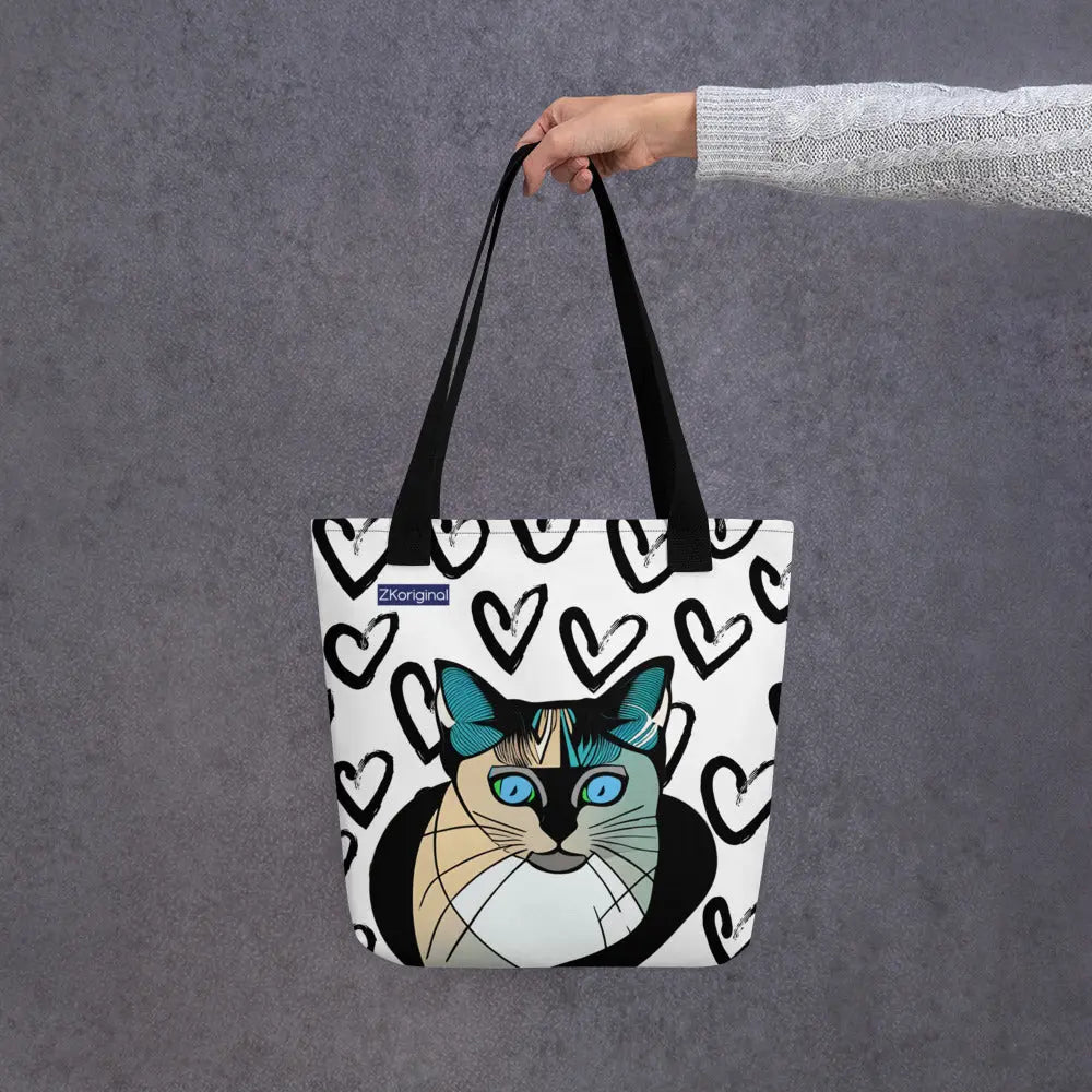 "Cat Lovers" Collection - Siamese Cat Tote bag ZKoriginal