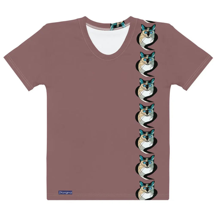 "Cat Lovers" Collection - Siamese Cat Women's T-shirt ZKoriginal