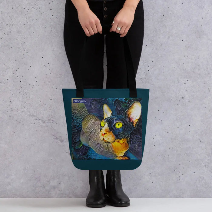 "Cat Lovers" Collection - Sphynx Cat Tote bag ZKoriginal