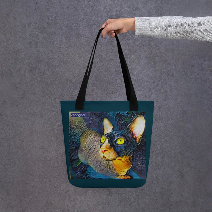 "Cat Lovers" Collection - Sphynx Cat Tote bag ZKoriginal