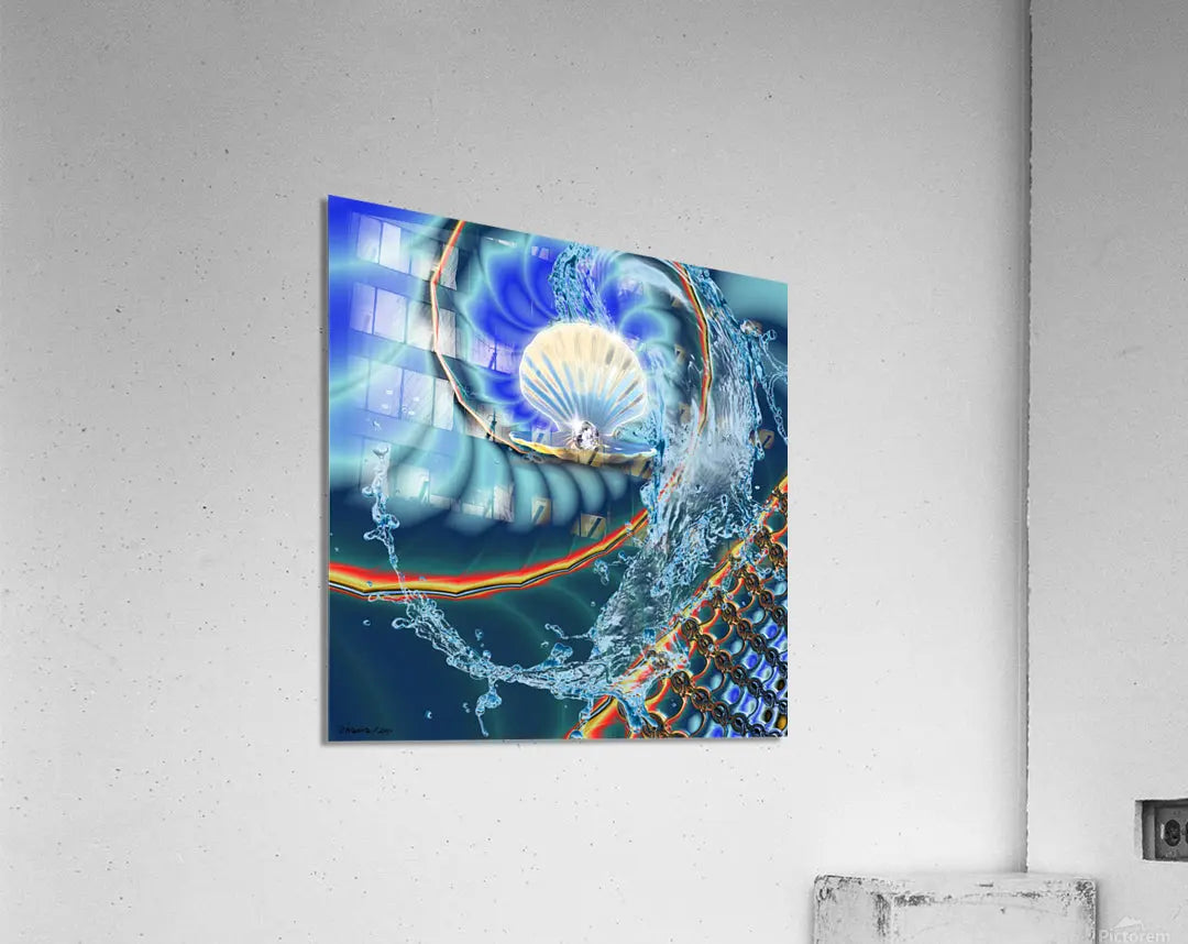 Coastal Digital Art "Wondrous Gem" ZKoriginal