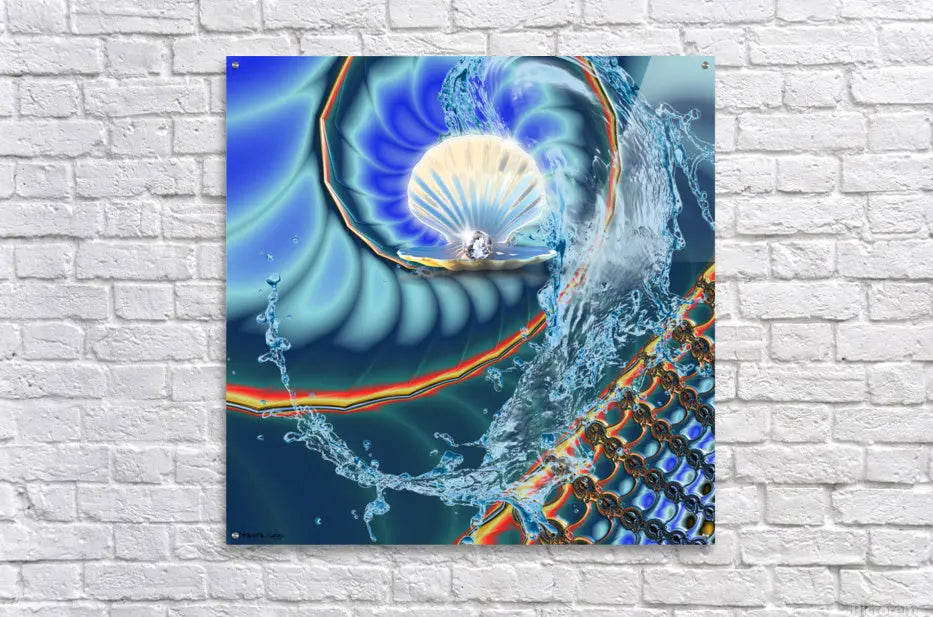 Coastal Digital Art "Wondrous Gem" ZKoriginal