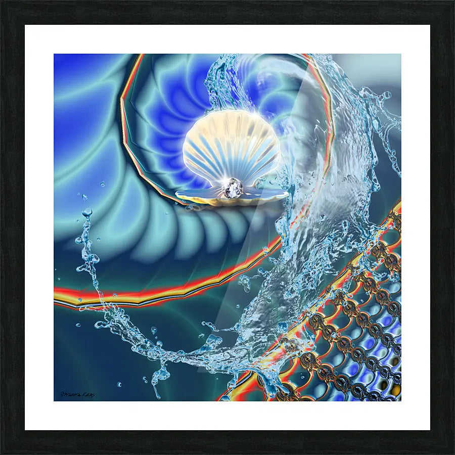 Coastal Digital Art "Wondrous Gem" ZKoriginal