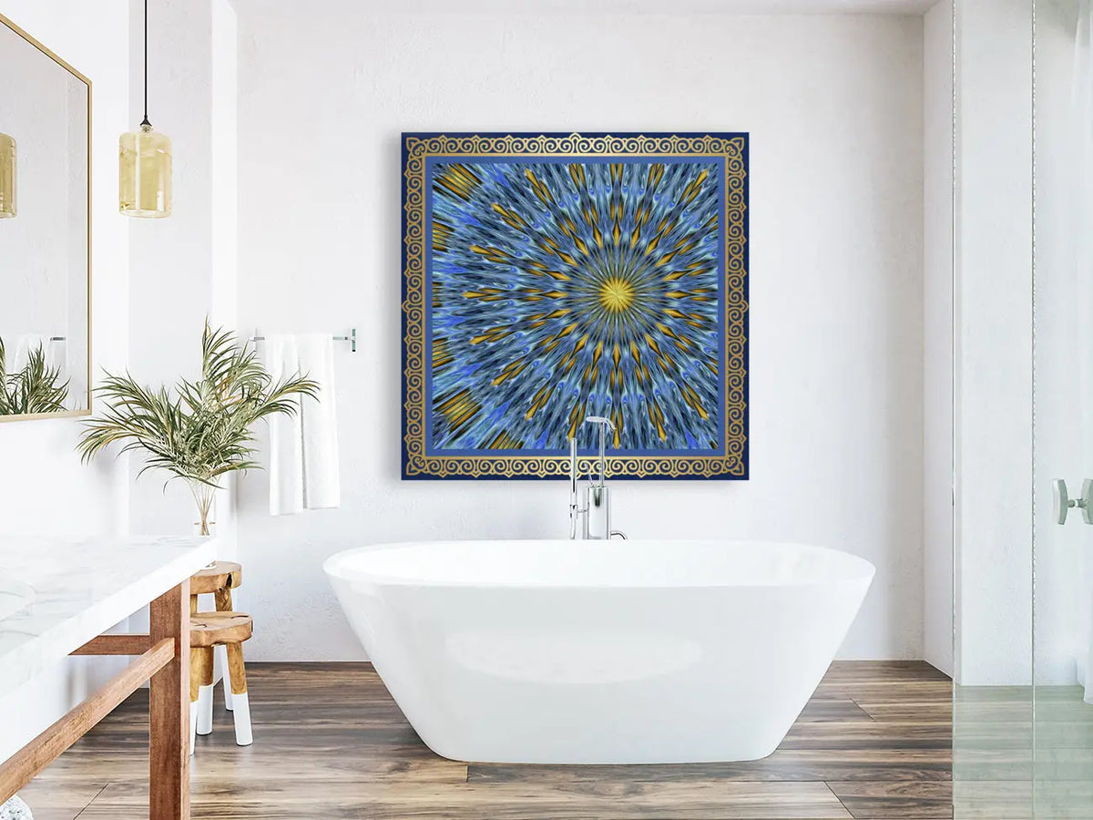 Contemporary Digital Art "Azure Sky" ZKoriginal