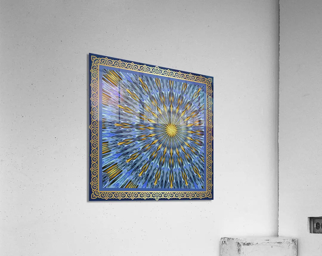 Contemporary Digital Art "Azure Sky" ZKoriginal
