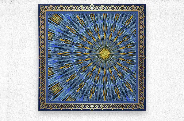 Contemporary Digital Art "Azure Sky" ZKoriginal