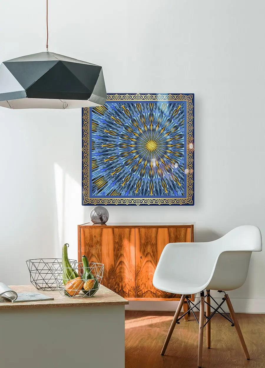 Contemporary Digital Art "Azure Sky" ZKoriginal