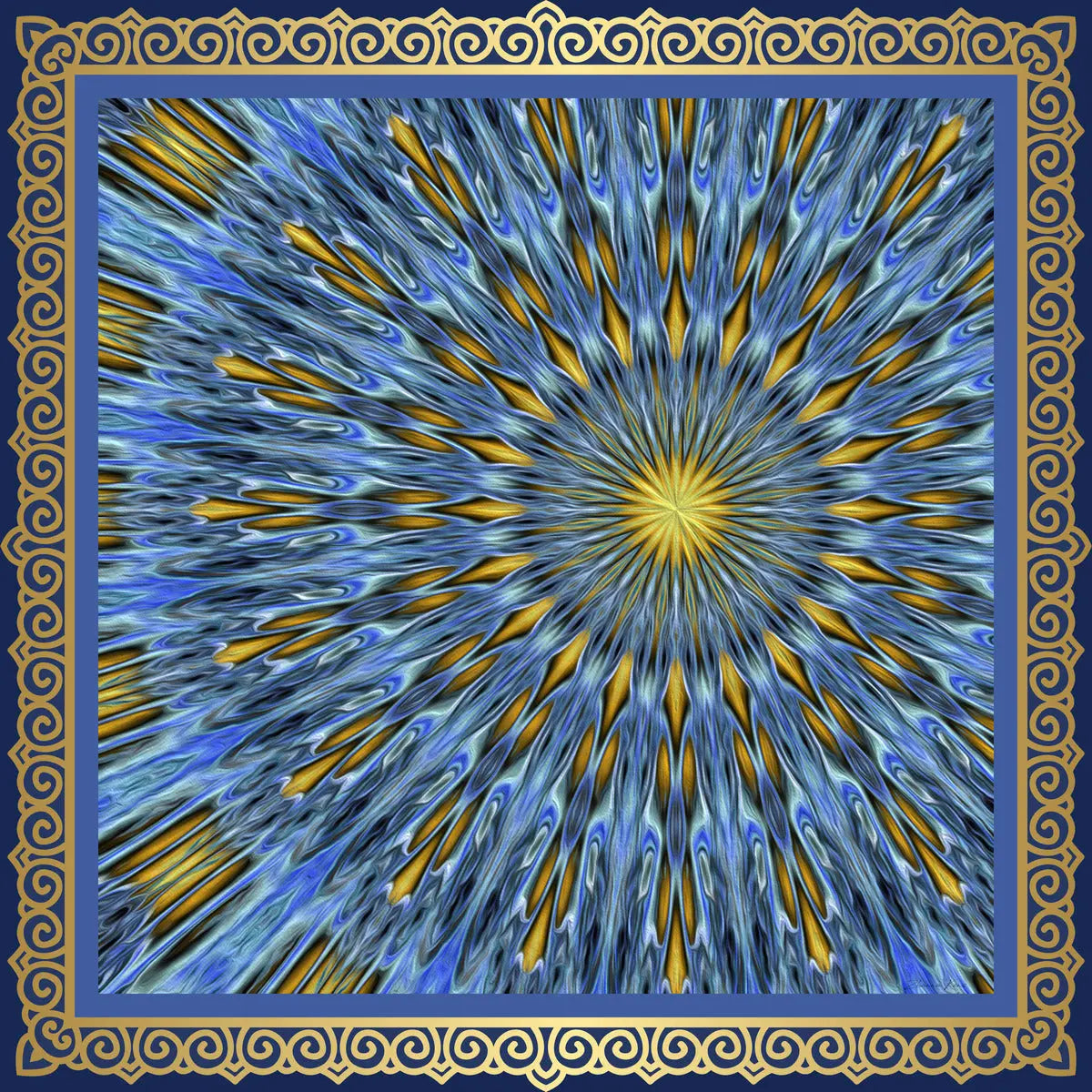 Contemporary Digital Art "Azure Sky" ZKoriginal