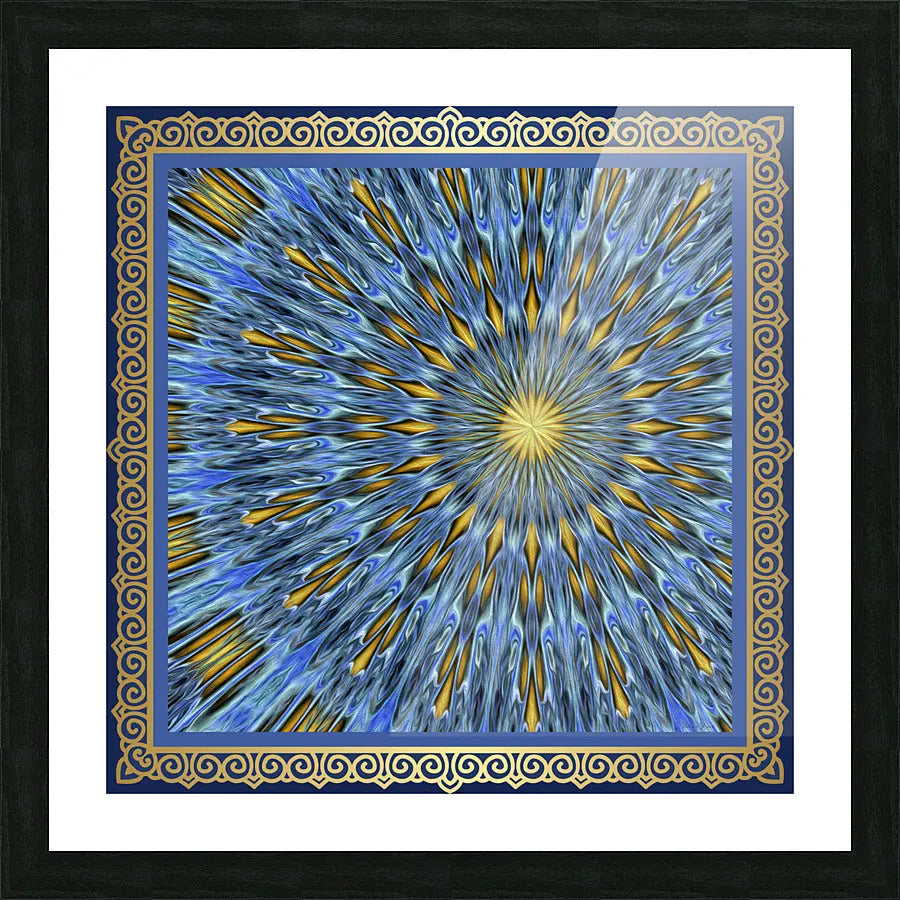 Contemporary Digital Art "Azure Sky" ZKoriginal