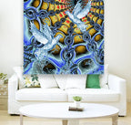 Contemporary Wall Art for Home "Aquatic Ascension" ZKoriginal