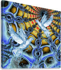 Contemporary Wall Art for Home "Aquatic Ascension" ZKoriginal