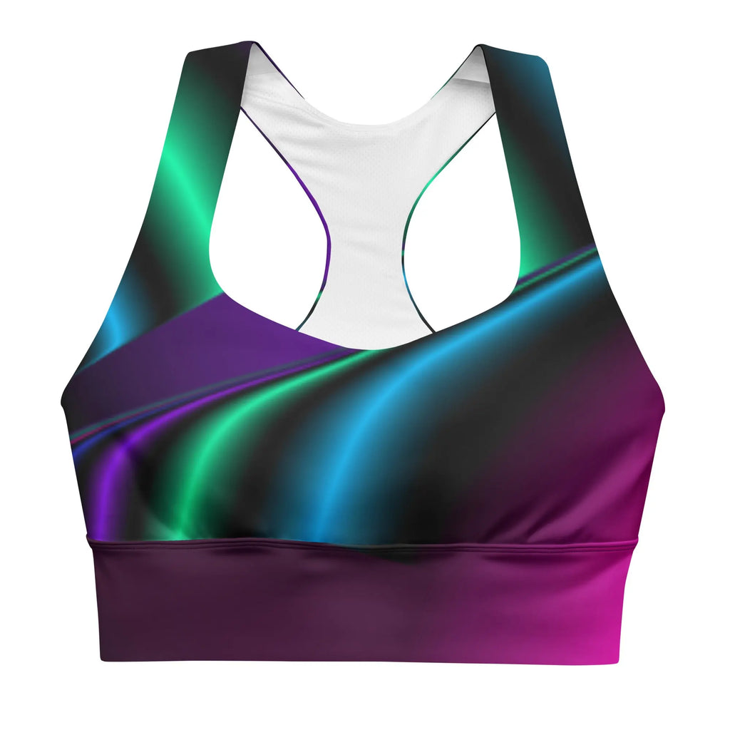 "Cosmic Blast" Collection - Longline Sports Bra ZKoriginal