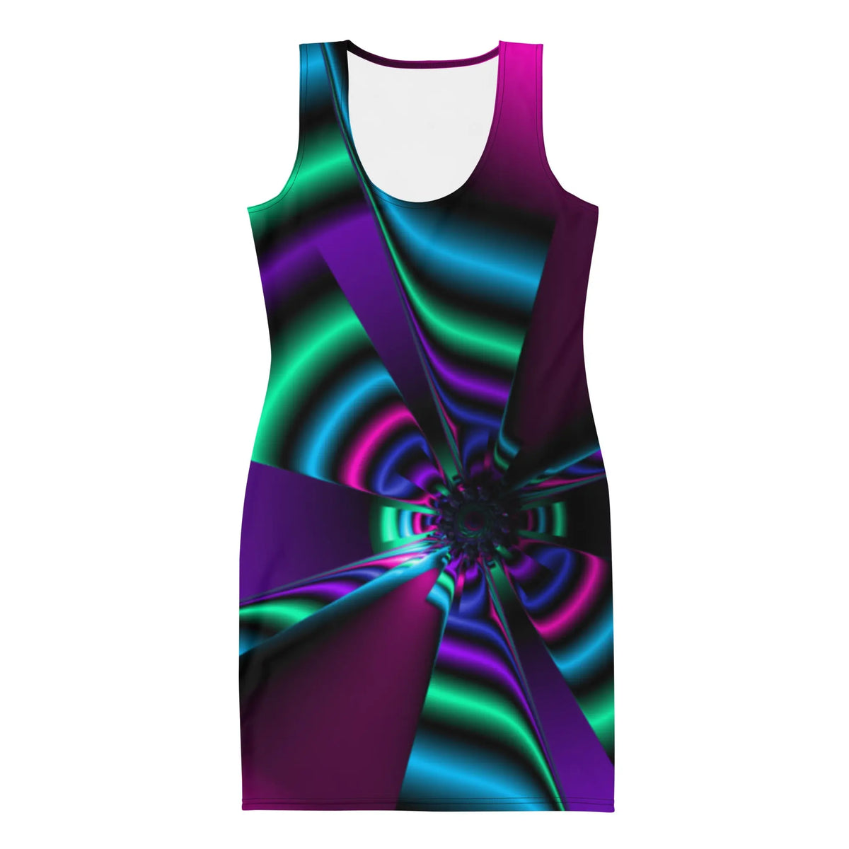 "Cosmic Blast" Collection - Multi Coloured Mini Dress ZKoriginal