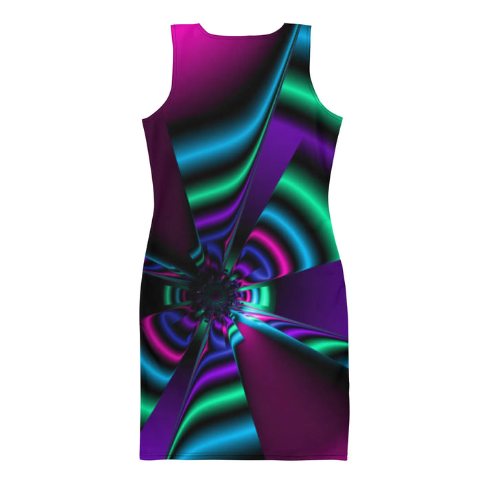 "Cosmic Blast" Collection - Multi Coloured Mini Dress ZKoriginal