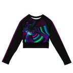 "Cosmic Blast" Collection - Recycled Long Sleeve Crop Top ZKoriginal