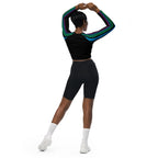 "Cosmic Blast" Collection - Recycled Long Sleeve Crop Top ZKoriginal