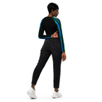 "Cosmic Blast" Collection - Recycled Long Sleeve Crop Top ZKoriginal