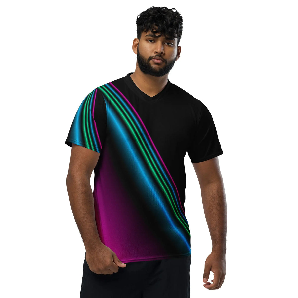 "Cosmic Blast" Collection - Recycled Unisex Sports Jersey ZKoriginal