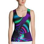 "Cosmic Blast" Collection - Sublimation Cut & Sew Tank Top ZKoriginal