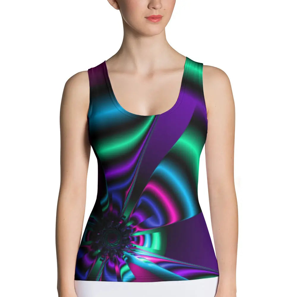 "Cosmic Blast" Collection - Sublimation Cut & Sew Tank Top ZKoriginal