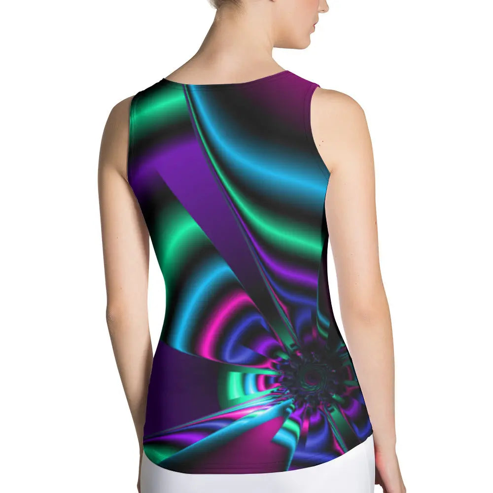 "Cosmic Blast" Collection - Sublimation Cut & Sew Tank Top ZKoriginal