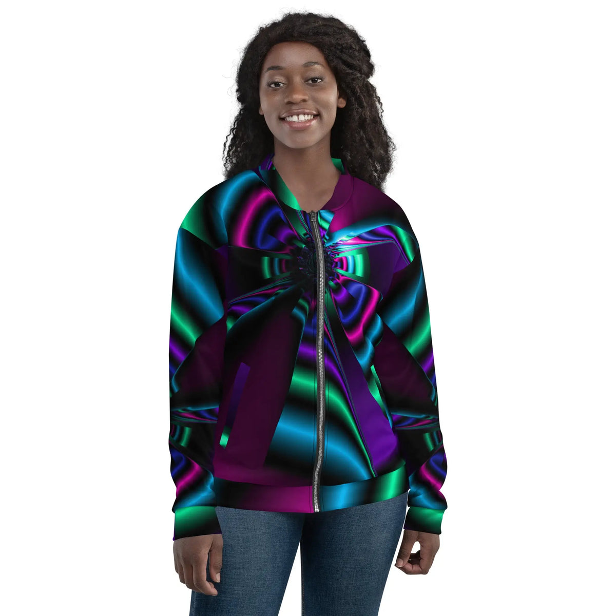 "Cosmic Blast" Collection - Unisex Bomber Jacket ZKoriginal