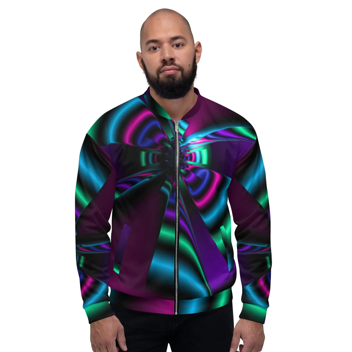 "Cosmic Blast" Collection - Unisex Bomber Jacket ZKoriginal