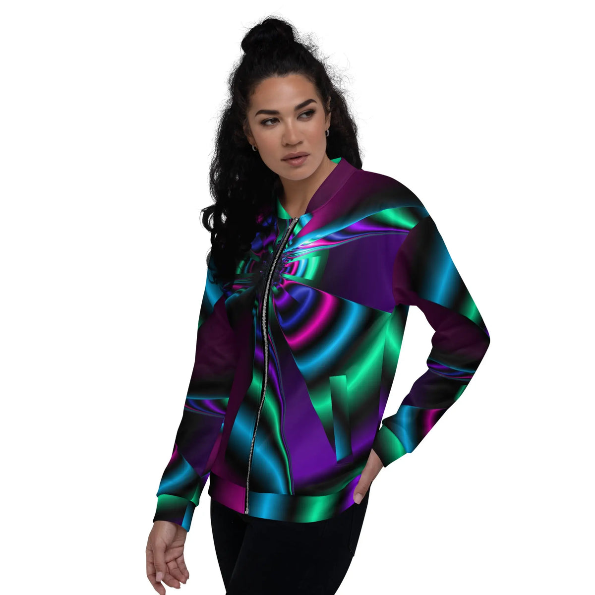 "Cosmic Blast" Collection - Unisex Bomber Jacket ZKoriginal