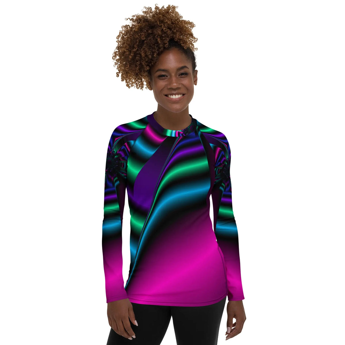 "Cosmic Blast" Collection - Women's Rash Guard ZKoriginal