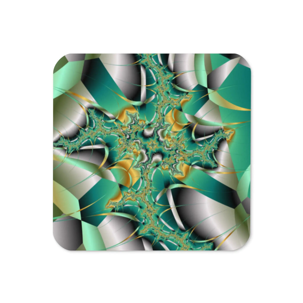 "Cosmic Twist" Collection - Cork Back Coaster ZKoriginal