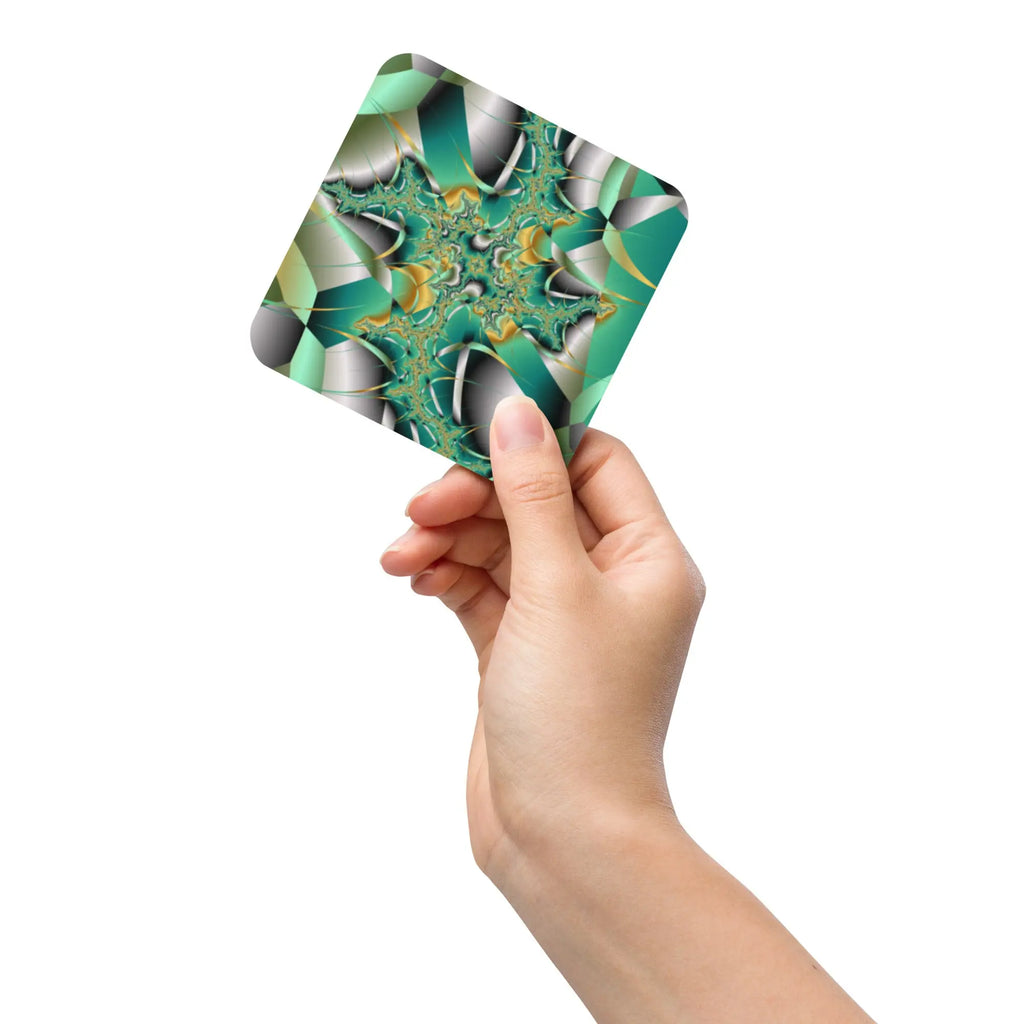 "Cosmic Twist" Collection - Cork Back Coaster ZKoriginal