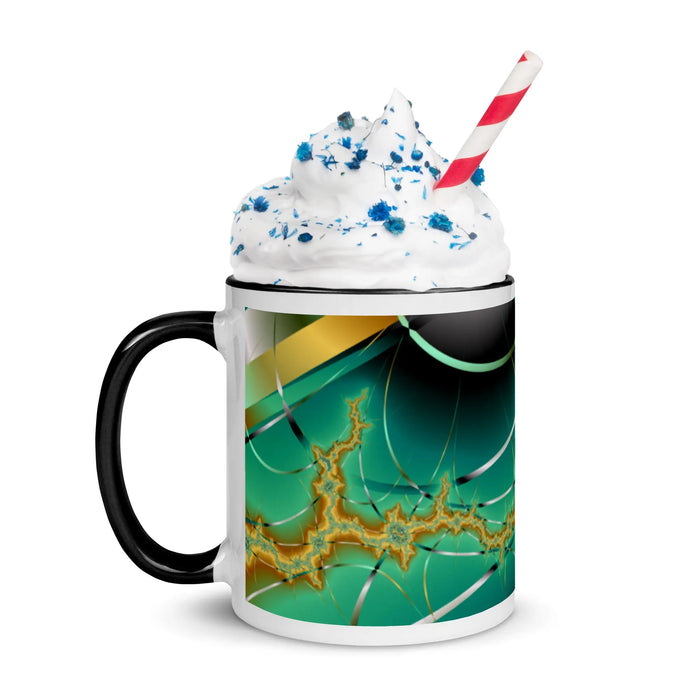 "Cosmic Twist" Collection - Mug with Color Inside ZKoriginal