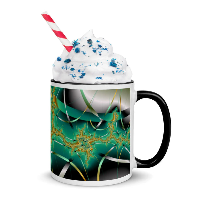"Cosmic Twist" Collection - Mug with Color Inside ZKoriginal