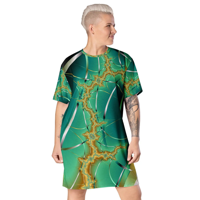 "Cosmic Twist" Collection - T-Shirt Dress ZKoriginal