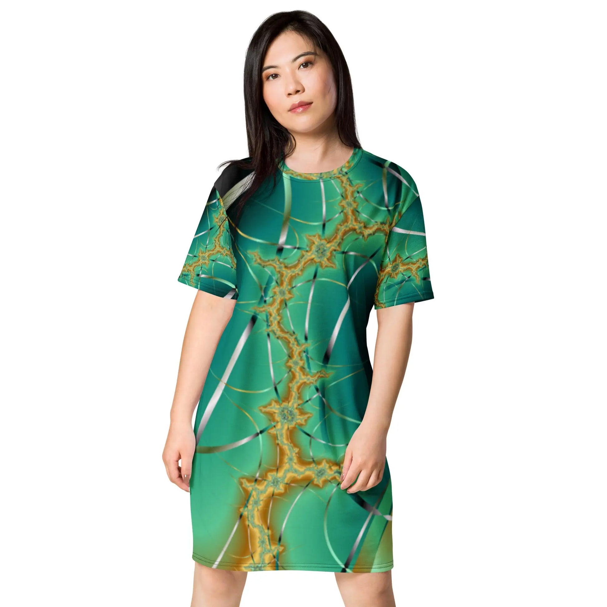 "Cosmic Twist" Collection - T-Shirt Dress ZKoriginal