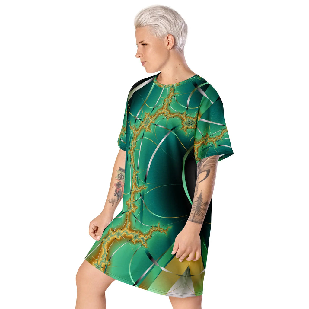 "Cosmic Twist" Collection - T-Shirt Dress ZKoriginal