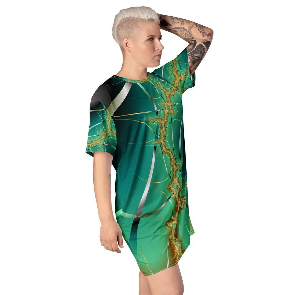 "Cosmic Twist" Collection - T-Shirt Dress ZKoriginal