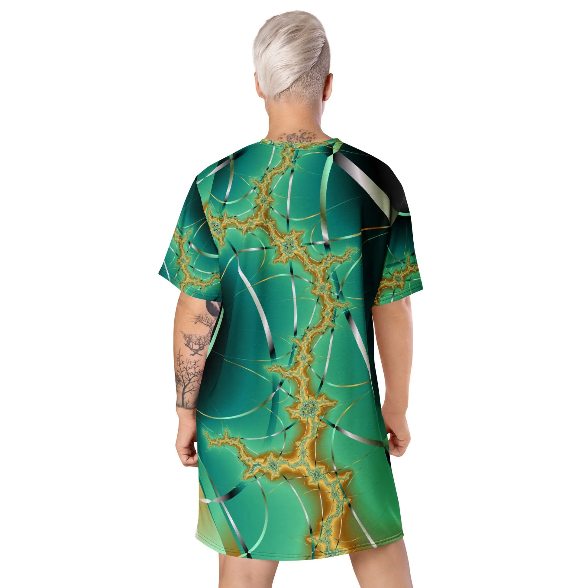 "Cosmic Twist" Collection - T-Shirt Dress ZKoriginal