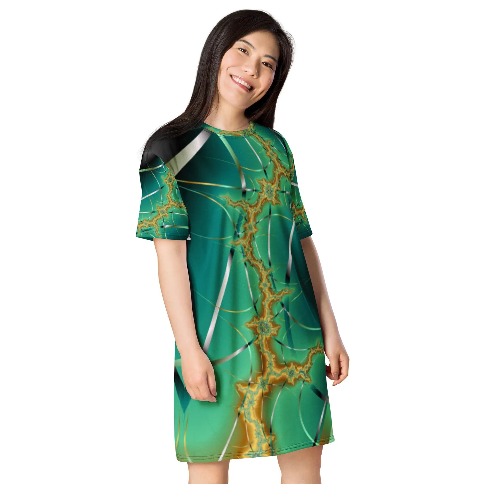 "Cosmic Twist" Collection - T-Shirt Dress ZKoriginal