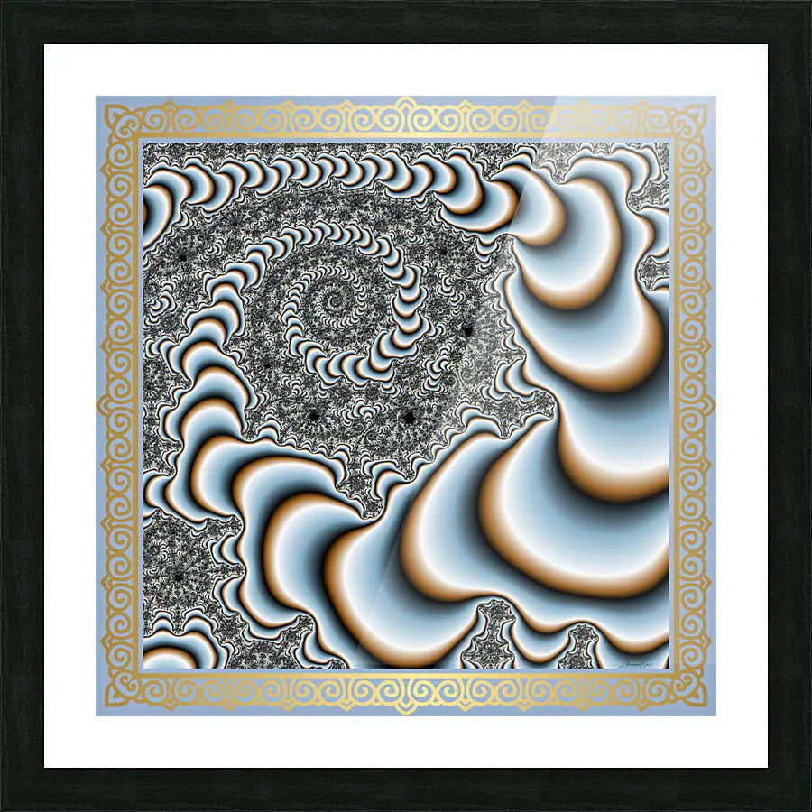 Digital Artwork Print "Hypnotic Swirl" by ZK ZKoriginal