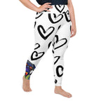 "Dog Lovers" Collection - All-Over Print Plus Size Leggings ZKoriginal