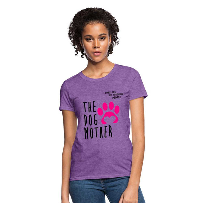 Dog Lovers Mama - Women's T-Shirt - purple heather