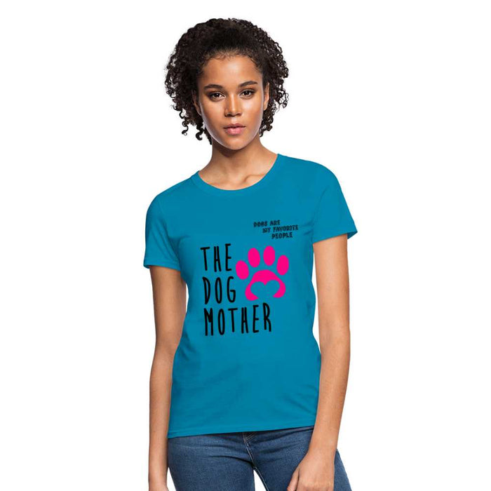 Dog Lovers Mama - Women's T-Shirt - turquoise