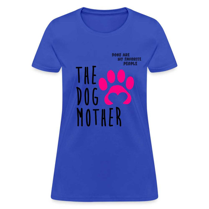 Dog Lovers Mama - Women's T-Shirt - royal blue