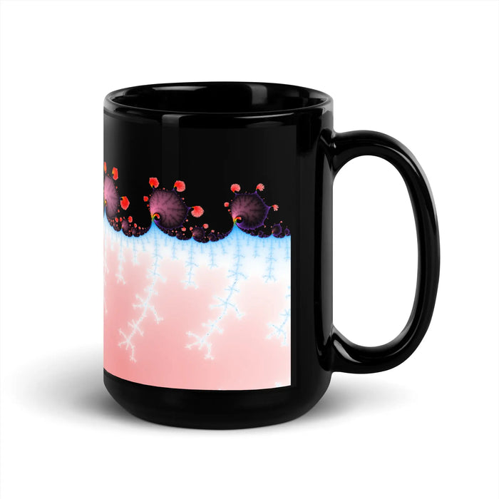 "Dreamy Way" Collection - Black Glossy Mug ZKoriginal