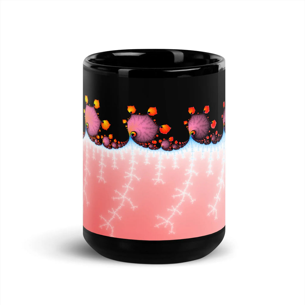 "Dreamy Way" Collection - Black Glossy Mug ZKoriginal