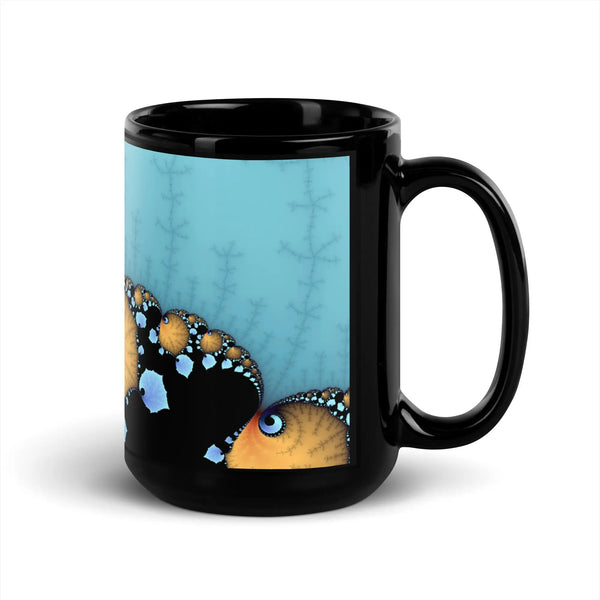 "Dreamy Way" Collection - Black Glossy Mug ZKoriginal